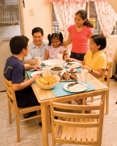 Mormon Family Dinner