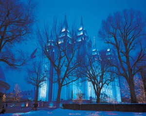 Mormon temple Salt Lake