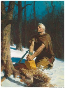 Moroni son of Mormon plates