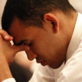 Mormon Man praying