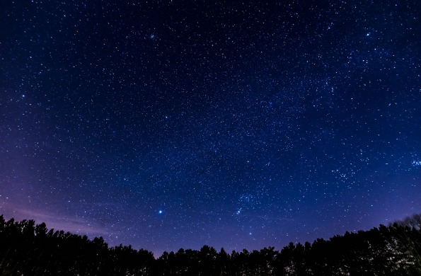 star night moon