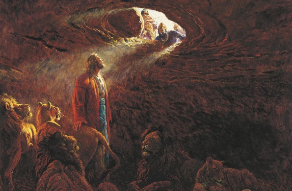 daniel lions den bible