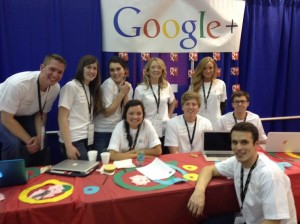 BYU students teaching at the LDS Share Expo
