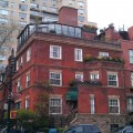 Red brick buiding in Manhattan