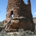 ruins truby tower new mexico anasazi desert navajo