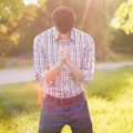 praying man