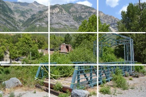 Gridded photograph