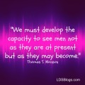 See people as they may become.