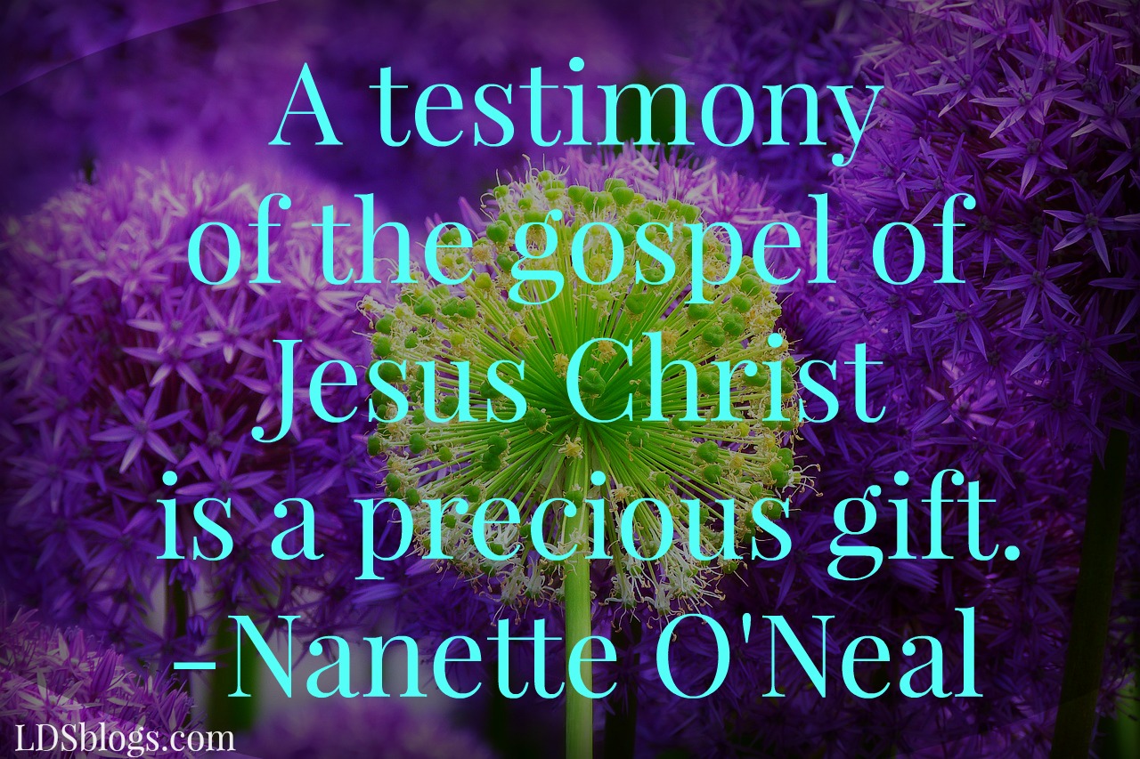 Testimony of the Gospel from a Red-Leafed Begonia