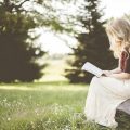 girl woman reading