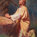 Jesus in Gethsemane