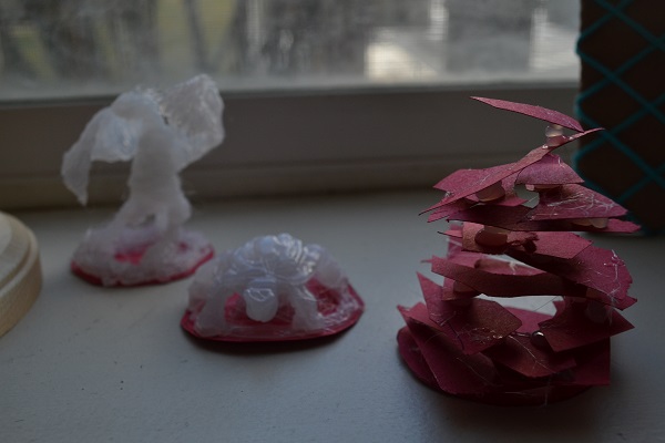 Glue Sculpture: H G Well