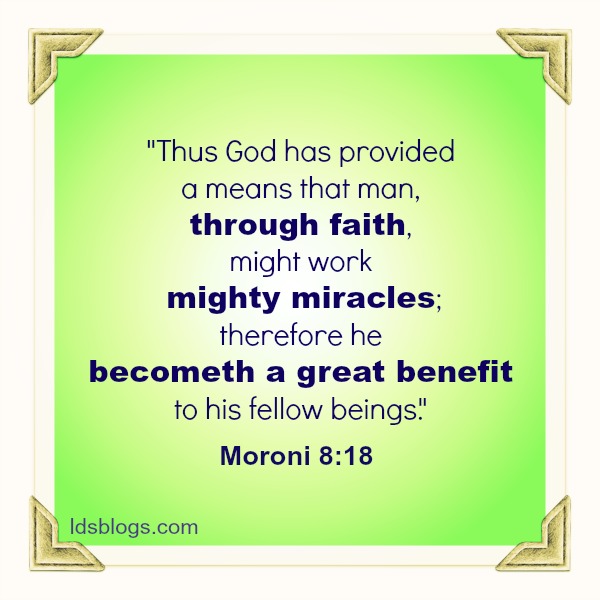 Can Our Faith Help Others?
