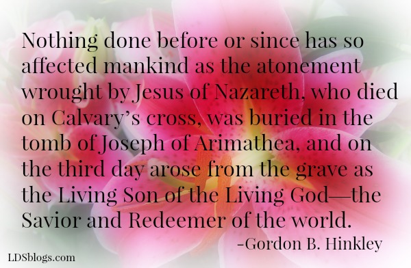 Easter: A Remembrance Of Our Savior