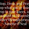 Prayer is great fire protection.