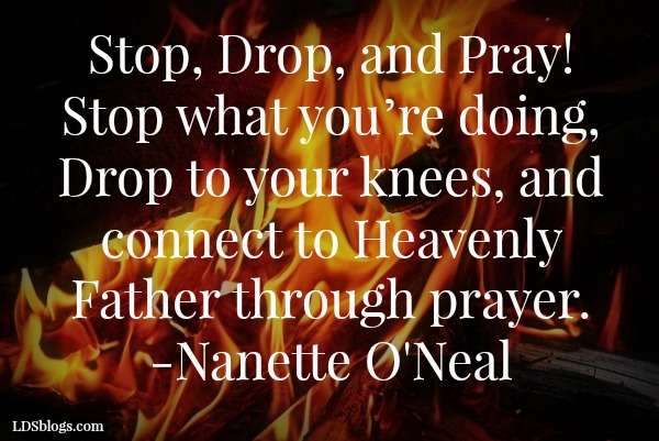 “The world is on fire! Stop, drop—and pray”
