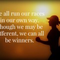 Runner at sunset