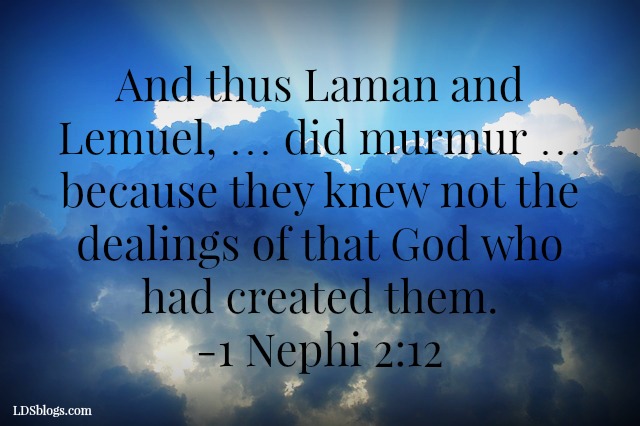 Laman And Lemuel And Their Challenge To Us