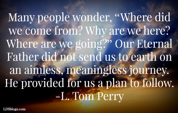 The Blessings Of The Plan Of Salvation