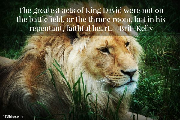 Wanting To Be Like King David