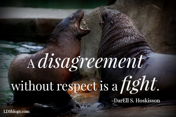 Disagreeing Respectfully