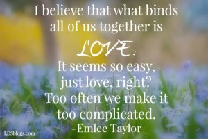 LOVE One Another