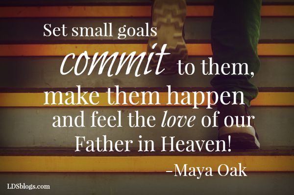 Small Steps Lead to Progress