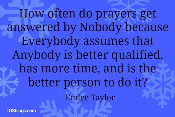Everybody Could and Nobody Would