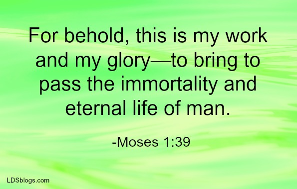 The Work and Glory of God
