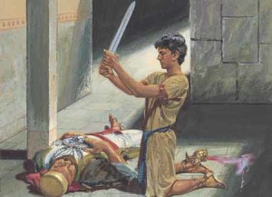 Nephi kills Laban