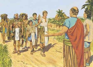People of Zarahemla are welcomed.