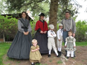 Clothing from the 1860's.