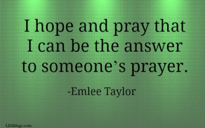 Answered Prayers