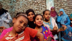 Elhina girls in Luxor