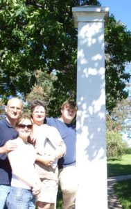 Family outing without Joey.