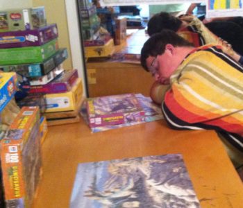 Puzzles are hard work!