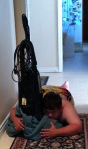 Joey and the Vaccuum cleaner