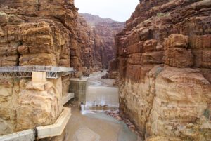 Arnon River, Valley, and Gorge. Ancient Boundary Marker for Israelites, Moabites, Ammonites and Amorites.