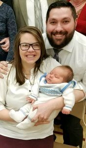 couple with infant son