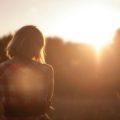 sunset alone sad