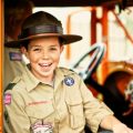 young boy scout