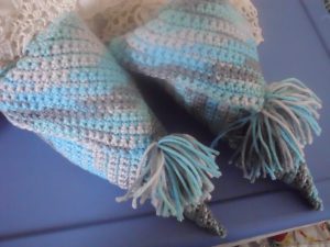 slippers crochet