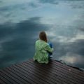 girl alone secluded