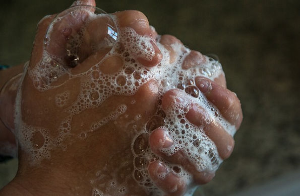scrub sin clean soap