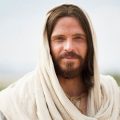 happy Jesus Christ smiling
