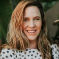woman smiling happy