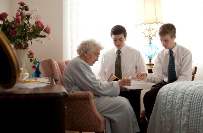 Taking the Sacrament at Home