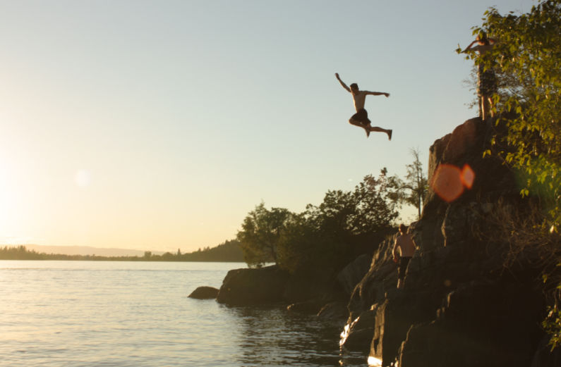 cliff jumping service mormon